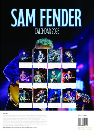 Sam Fender: Sam Fender 2026 Unofficial Calendar [KALENDARZ]