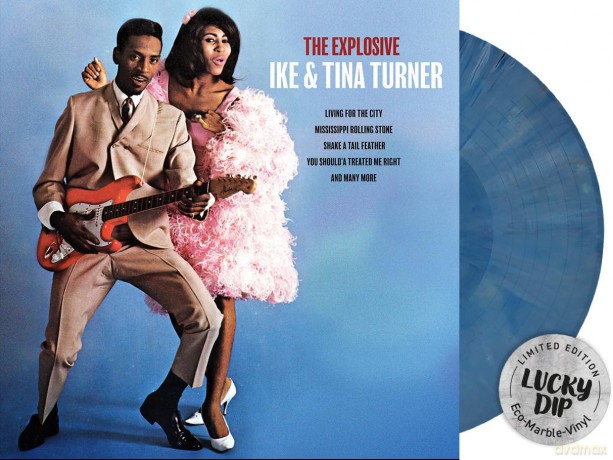 Ike & Tina Turner: The Explosive Ike & Tina Turner (Lucky Dip Marble) [Winyl]
