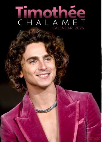 Timothee Chalamet: Timothee Chalamet 2026 Unofficial Calendar [KALENDARZ]