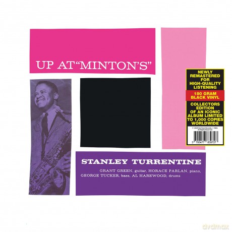 Stanley Turrentine: Up At MintonS. Vol. 2 [Winyl]