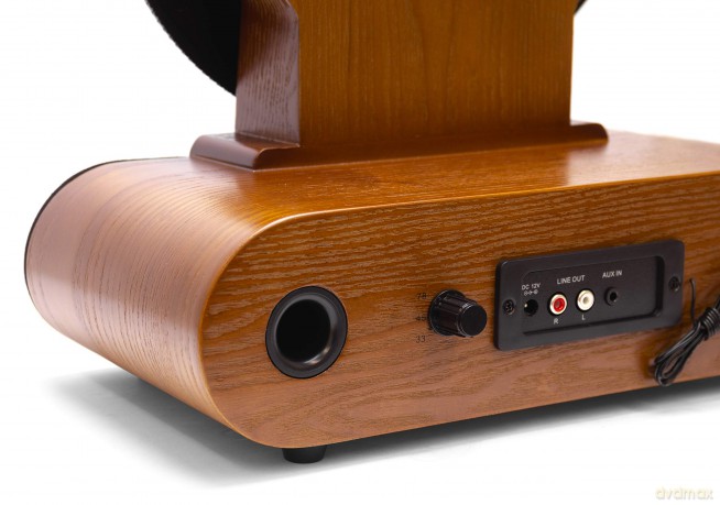 Fuse: Vert Standard Vertical Record Player With Bluetooth In/Out And Fm Radio