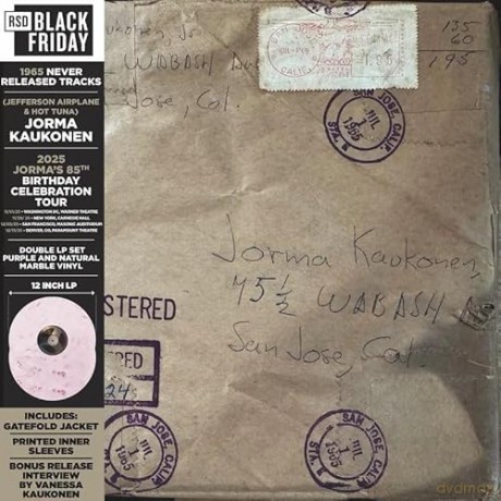 Jorma Kaukonen: Wabash Avenue - Bf 2025 (Purple/Natural Double) [Winyl]