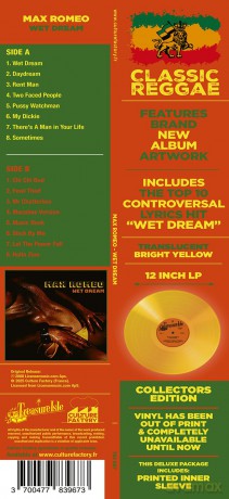 Max Romeo: Wet Dream (Yellow) [Winyl]
