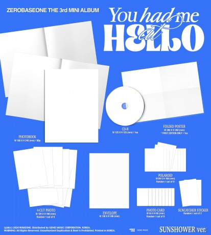 Zerobaseone: You Had Me At Hello [CD]