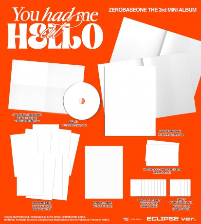 Zerobaseone: You Had Me At Hello [CD]