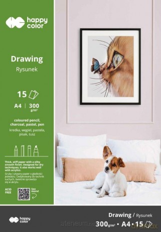Blok do rysunku ART A4/15 300g