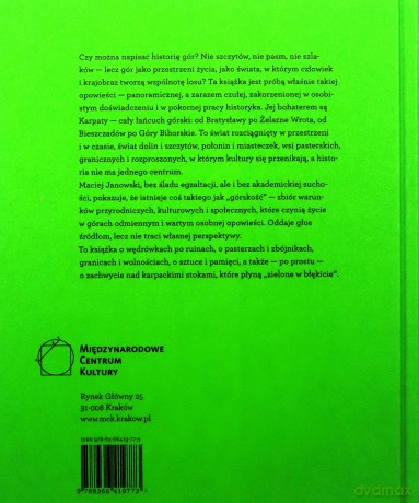 Karpaty. Opowieść o pewnych górach - Maciej Janowski [KSIĄŻKA]