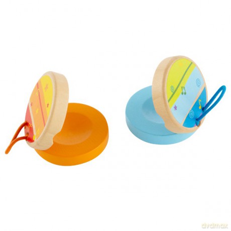 Hape Kastaniety 12szt. [ZABAWKA]