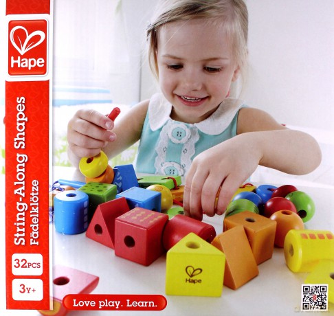 Hape Linka Tęczowych Kształtów [ZABAWKA]