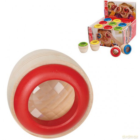Hape Magiczny Klejdoskop Czerwony [ZABAWKA]