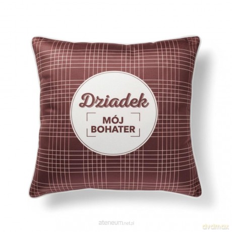 Poduszka z lamówką dla Dziadka