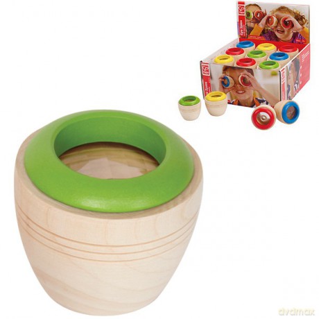 Hape Magiczny Klejdoskop Zielony [ZABAWKA]