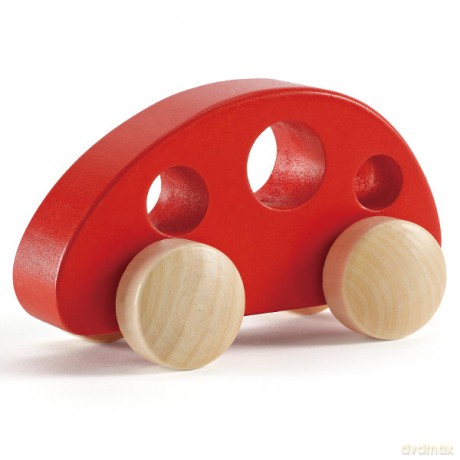 Hape Mały Mini Van Czerwony [ZABAWKA]