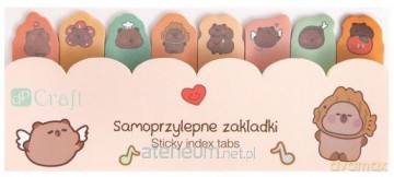 Samoprzylepne zakładki indeksujące Kapibara 8szt