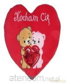 Serce Kocham Cię - Miś 15cm
