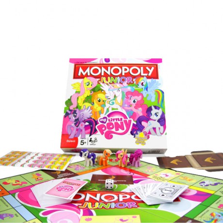 Hasbro Monopoly Junior My Little Pony [ZABAWKA]