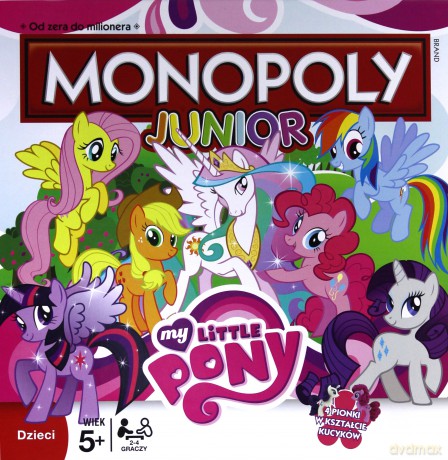 Hasbro Monopoly Junior My Little Pony [ZABAWKA]