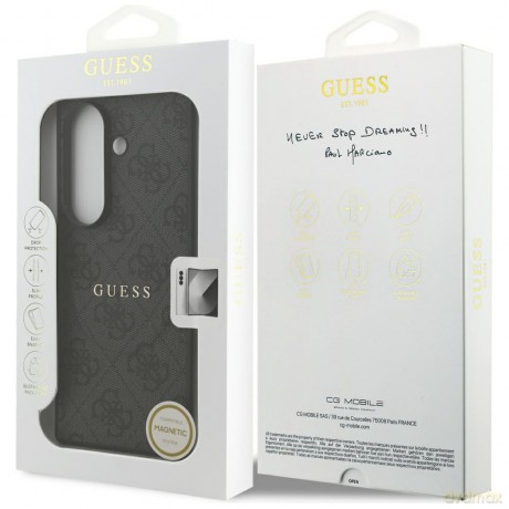 Guess nakładka 4G Classic MagSafe do Samsung Galaxy Z Fold7 czarna