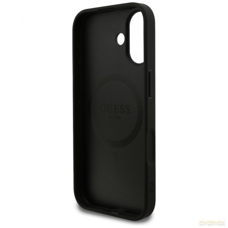 Guess nakładka 4G Small Classic Logo MagSafe do iPhone 17 czarna