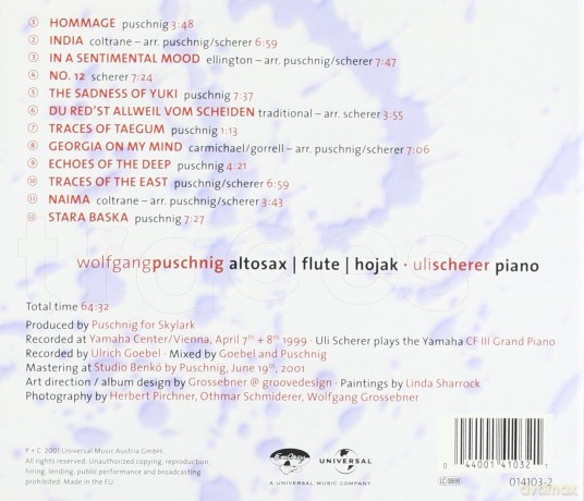 Wolfgang Pusching: Traces [CD]