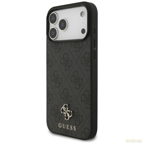 Guess nakładka 4G Small Classic Logo MagSafe do iPhone 17 Pro Max czarna