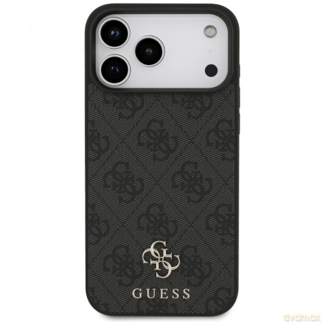 Guess nakładka 4G Small Classic Logo MagSafe do iPhone 17 Pro Max czarna