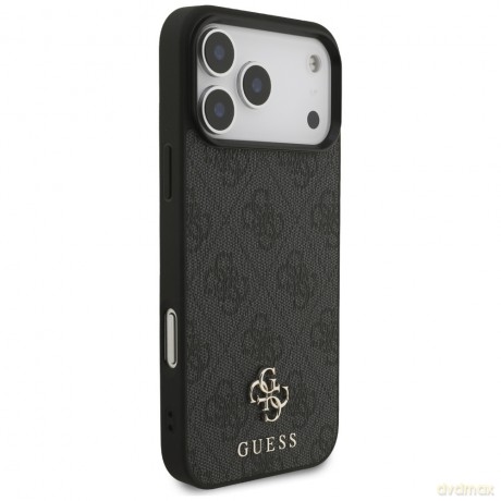 Guess nakładka 4G Small Classic Logo MagSafe do iPhone 17 Pro Max czarna