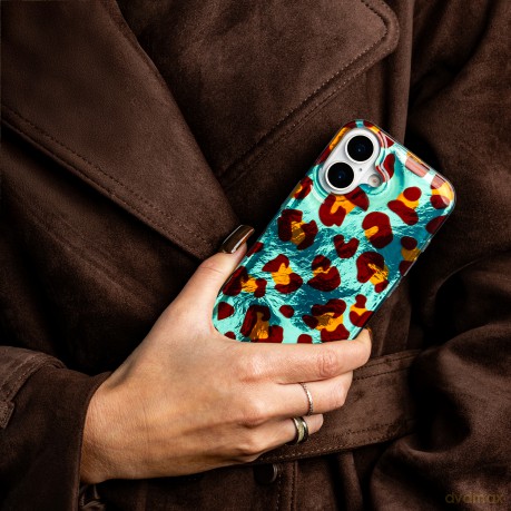 Nakładka Animal Print do iPhone 12 / 12 Pro 6,1" Crazy Gepard