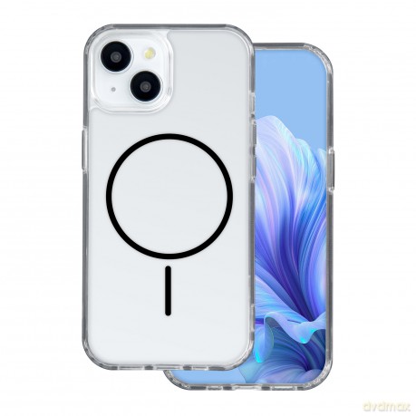 Nakładka Anti Shock Thin Mag do iPhone 17 Pro Max 6,9" czarna open ring