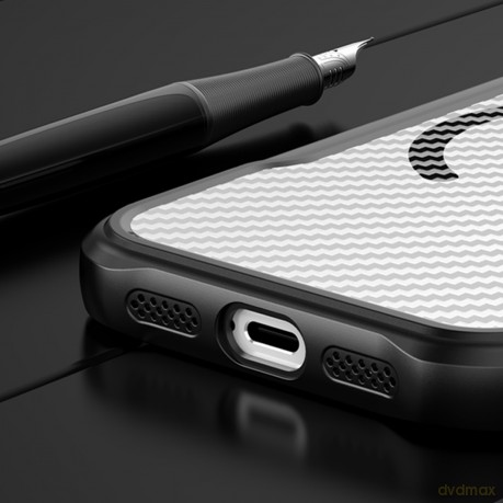 Nakładka Defender Carbon Mag do iPhone 17 Pro 6,3" czarna