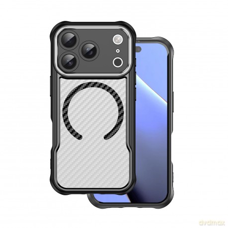 Nakładka Defender Carbon Mag do iPhone 17 Pro Max 6,9" czarna
