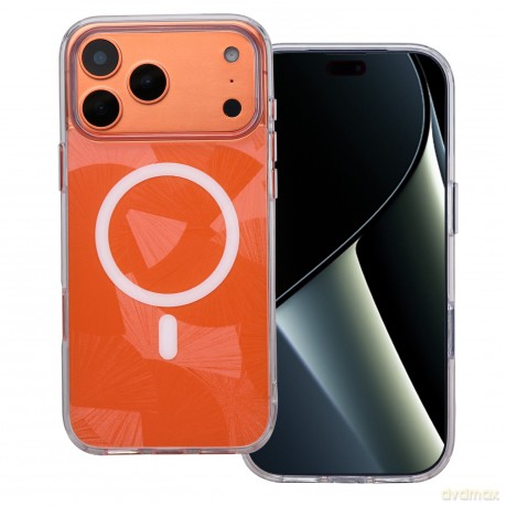 Nakładka Flash Mag do iPhone 17 Pro Max 6,9" pomarańczowa