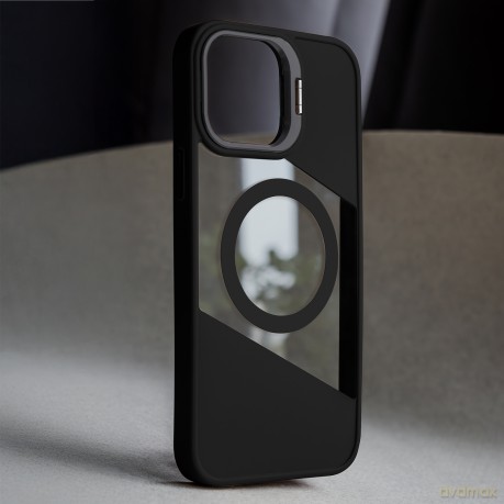 Nakładka Fusion Mag do iPhone 12 / 12 Pro 6,1" czarna