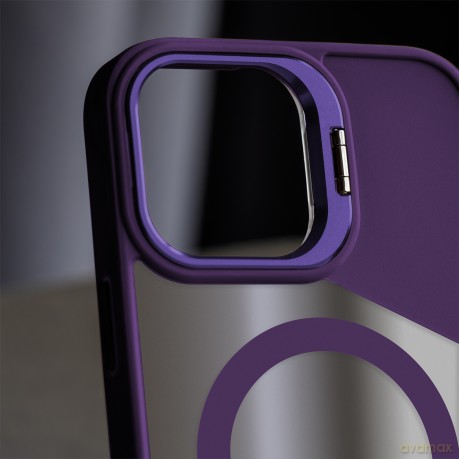 Nakładka Fusion Mag do iPhone 14 6,1" fioletowa