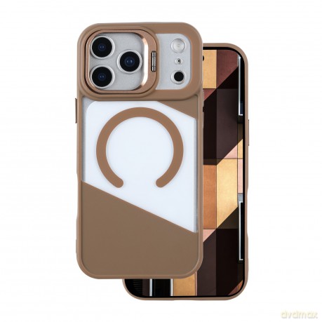 Nakładka Fusion Mag do iPhone 17 Pro 6,3'' brązowa