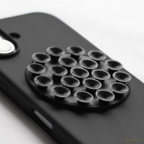 Nakładka Silicone Stick do iPhone 16 Pro 6,3" czarna