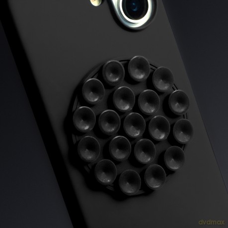 Nakładka Silicone Stick do iPhone 16 Pro 6,3" czarna