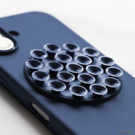 Nakładka Silicone Stick do iPhone 17 6,3" niebieska