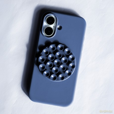 Nakładka Silicone Stick do iPhone 17 6,3" niebieska