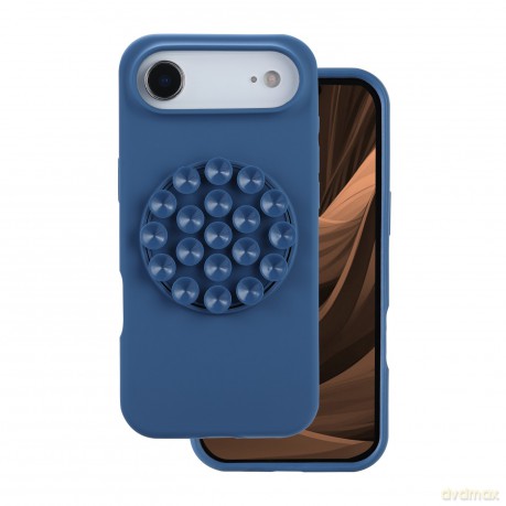 Nakładka Silicone Stick do iPhone 17 Air 6,6" niebieska