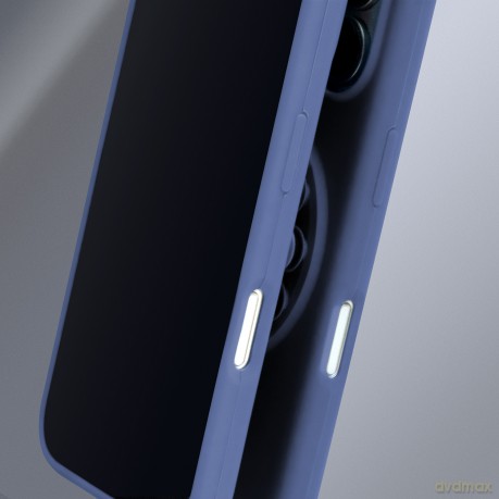 Nakładka Silicone Stick do iPhone 17 Pro Max 6,9" niebieska