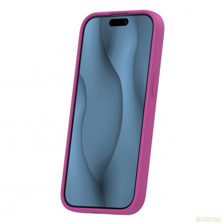 Nakładka Silicone Thin Mag do iPhone 14 6,1" fuksja