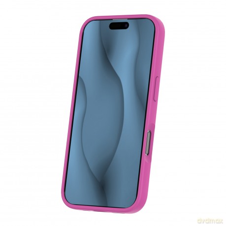 Nakładka Silicone Thin Mag do iPhone 16 6,1" fuksja