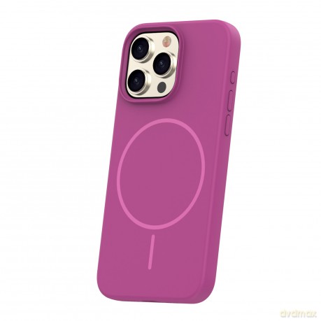 Nakładka Silicone Thin Mag do iPhone 16 Pro Max 6,9" fuksja