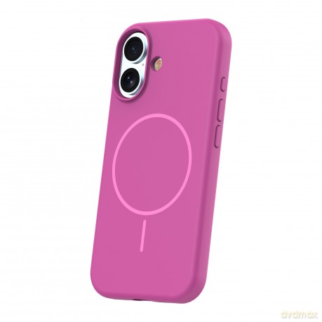Nakładka Silicone Thin Mag do iPhone 17 6,3" fuksja