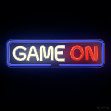 Neon PLEXI LED GAME ON multikolor FPNE23 Forever Light