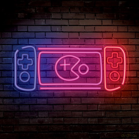 Neon PLEXI LED KONSOLA DO GIER multikolor FPNE27 Forever Light
