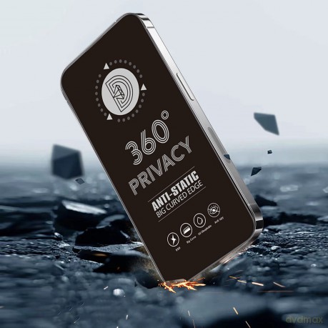 Szkło hartowane Privacy 360 do iPhone 13 Pro Max / 14 Plus