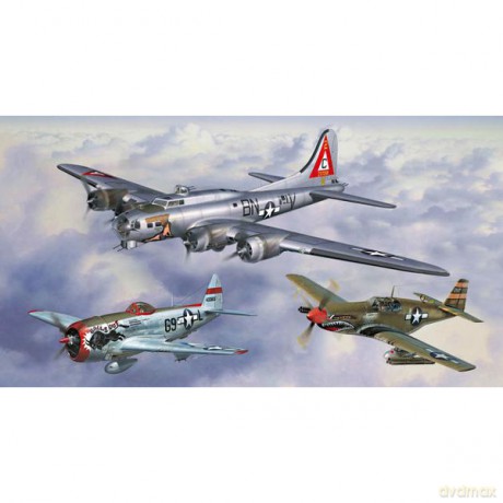 Revell Giftset Flying Legends 8th Usaa [ZABAWKA]
