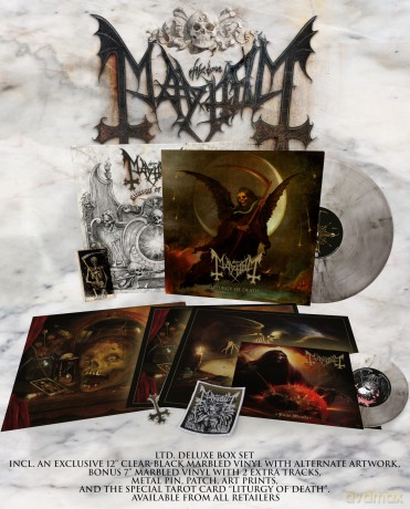 Mayhem: Liturgy Of Death (Clear/Black Marble) [2xWinyl]